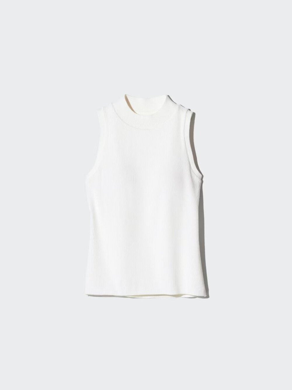 Uniqlo Washable Knit Bra Top in White, Size XS